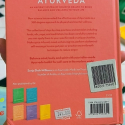 Sách ngoại văn chữa lành, chăm sóc bản thân AYURVEDA: A little book of self-care 478934