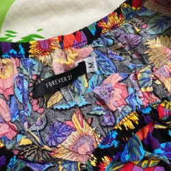 Áo hoa Forever 21 size M đã sử dụng 861483