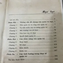 QUẢN TRỊ HỌC CĂN BẢN, PGS. TS. NGUYỄN THỊ LIÊN DIỆP Biên soạn 556973