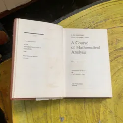 A COURSE OF MATHEMATICAL ANALYSIS VOLUME 1,2- S.M. NIKOLSKY 760760