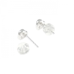 K18WG Bông tai kim cương hình trái tim 0.14CT - Hàng hiệu Chính hãng 865053