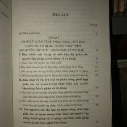 Phân công phối hợp giữa các cơ quan trong thực hiện các quyền lập pháp hành pháp, tư pháp 696794