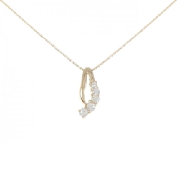 K18YG Dây chuyền kim cương 0.39CT - Hàng hiệu Chính hãng