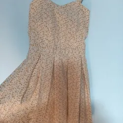 Đầm xòe ,lưng có bộ thun  720797