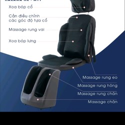 Điệm massage hakawa như mới nhỏ gọn.cổ lưng  chân .hàng 9