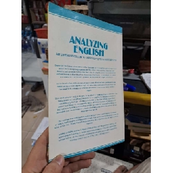 Analyzing English (An Introduction To Descriptive Linguistics - Second Edition) - Howard Jackson - mới 80% - HỌC NGOẠI NGỮ - HCM3012 925000