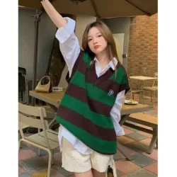 ÁO DỆT KIM SÁT NÁCH DÁNG RỘNG - ÁO GILE - FREESIZE 753608