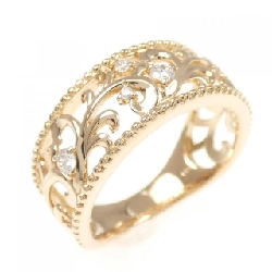 Nhẫn kim cương K18PG 0.10CT