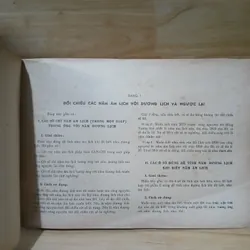 Bảng Đối Chiếu Âm Dương Lịch 2000 Năm Và Niên Biểu Lịch Sử (Xb 1976) 734079