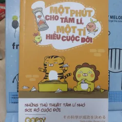 Sách: Một phút cho tâm lý, một tí hiểu cuộc đời - TG: Oopsy (B1)