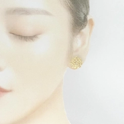 K18YG Bông tai kim cương 0.20CT - Hàng hiệu Chính hãng 872838