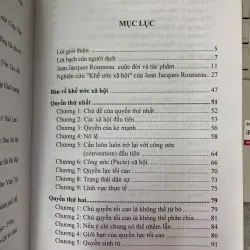 BÀN VỀ KHẾ ƯỚC XÃ HỘI - JEAN - JACQUES ROUSSEAU 572304