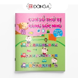 Sticker sáng tạo IQ - Con số thú vị cùng sóc nhỏ - Đông A, Sách thiếu nhi Rebooks.vn