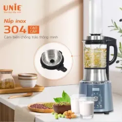 UNIE V1S – MÁY LÀM SỮA HẠT 1.75L – CÔNG SUẤT 1800W MẠNH MẼ – 9 CHƯƠNG TRÌNH XAY NẤU! 722619