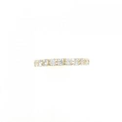 Nhẫn kim cương K18YG Half Eternity 0.50CT - Hàng hiệu Chính hãng 853803