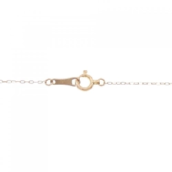 K18PG Dây chuyền trái tim kim cương 0.08CT - Hàng hiệu Authentic 862406