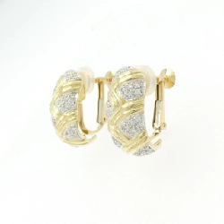 K18YG/K18WG Bông tai kim cương - Hàng hiệu Chính hãng 870209