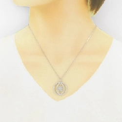 K18WG Dây chuyền kim cương 1.00CT - Hàng hiệu Chính hãng 859420