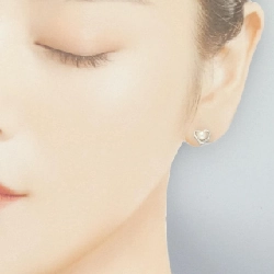 K18WG Bông tai ngọc trai Akoya 4.1mm - Hàng hiệu Chính hãng 863565