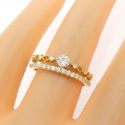 Nhẫn kim cương K18YG 0.40CT - Hàng hiệu Chính hãng 851611