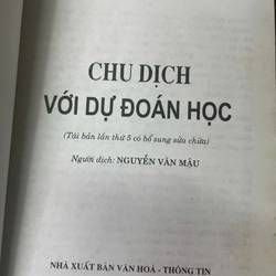 CHU DỊCH VỚI DỰ ĐOÁN HỌC 543538