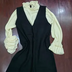 Váy set jile len 977717