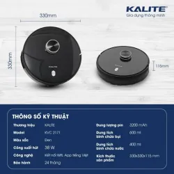 🏠 Sạch từng góc nhỏ – robot tự định vị, tối ưu lộ trình dọn dẹp! 714232