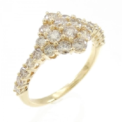 Nhẫn kim cương K18YG 1.00CT