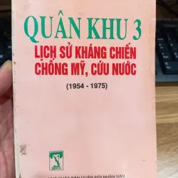 Quân khu 3 lịch sử kháng chiến chống mỹ cứu nước