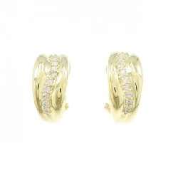 K18YG Bông tai kim cương 0.40CT - Hàng hiệu Chính hãng