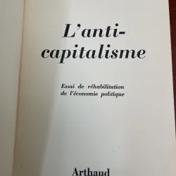 L’ANTICAPITALISME - PAUL FABRA 1042402