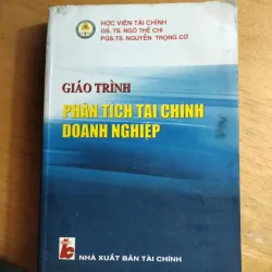 Giáo trình phân tích tài chính doanh nghiệp - học viện tài chính 