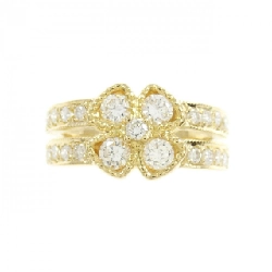 Nhẫn kim cương hoa K18YG 0.60CT - Hàng hiệu Authentic 855524