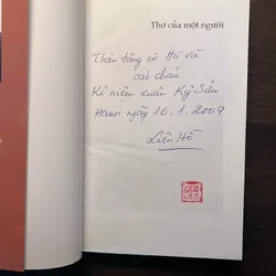 Băng Hồ - Thơ của một người (kèm chữ ký tặng) 606265
