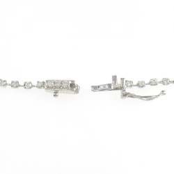 K18WG Vòng tay kim cương 1.00CT - Hàng hiệu Chính hãng 878114