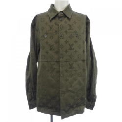 Áo sơ mi cotton monogram Louis Vuitton HPB45W26 - Hàng hiệu Authentic