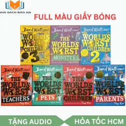 Sách - The world's worst children 7 cuốn, bản mới nhất tặng file nghe 3/7 cuốn