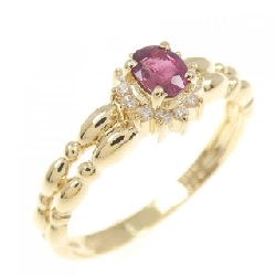 Nhẫn Ruby K18YG 0.28CT - Hàng hiệu Chính hãng