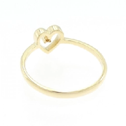 Nhẫn kim cương hình trái tim 18KTYG 666036