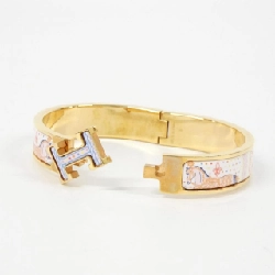 Vòng tay Hermès GRAND APPARAT REMIX Click Ash PM 702410FO - Hàng hiệu Chính hãng 772433