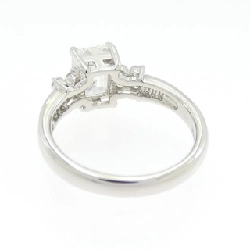 Nhẫn kim cương PT900 1.500CT F SI2 cắt hình Emerald - Hàng hiệu Authentic 874091