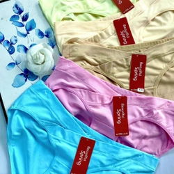 Quần lót bầu cạp chéo vải cotton