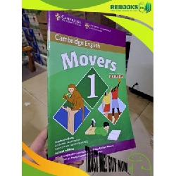 (TẶNG BOOKMARK) Mover 1 Cambridge English mới 90% chưa viết RBK0808 HỌC NGOẠI NGỮ