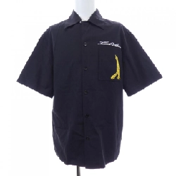 Áo sơ mi cotton ngắn tay mở cổ LOUIS VUITTON HQS95WIKE - Hàng hiệu Authentic