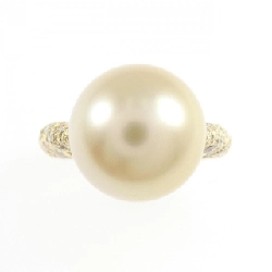 Nhẫn ngọc trai trắng K18YG 12.4mm - Hàng hiệu Chính hãng 850925