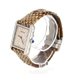 Cartier Tank Solo Python SM W5200020 SS Quartz - Hàng hiệu Authentic 873550