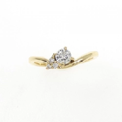 Nhẫn kim cương K18YG 0.155CT 672348