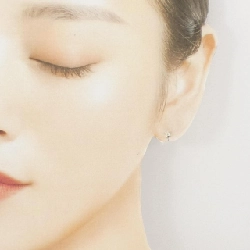 K18YG Bông tai Cubic - Hàng hiệu Chính hãng 867375