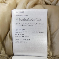 MONCLER CITRINELLE Áo khoác lông - Hàng hiệu Authentic 816062