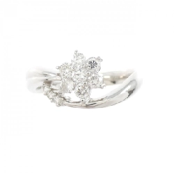 Nhẫn kim cương hoa PT900 0.30CT - Hàng hiệu Authentic 853924